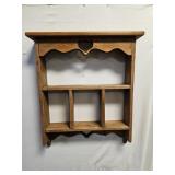 21 Inch Wood Shelf