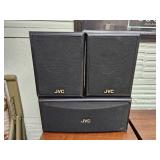 3 JVC Speakers