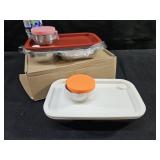 Set Of 2 Stainless Snack/Lunch Boxes