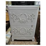 Painted Cabinet 25x21x37