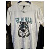 TShirt SZ M Feeling Feral