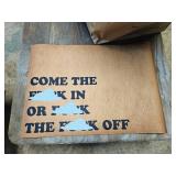 Novelty Non Slip Door Mat