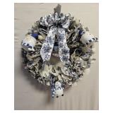 Snowman Wreath