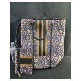 Tote Bag New Blk Print