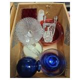 Box Of Misc Glass