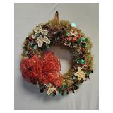 Gingerbread Wreath 16 Inch