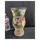 Glass Candle Holder