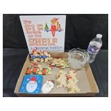 Gingerbread Ornaments, Bowl & Book