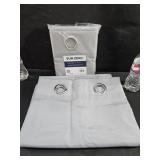 2 Sun Zero Curtain Panels 54x95