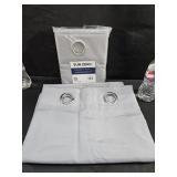 2 Sun Zero Curtain Panels 54x95