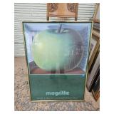 21.5 x 29.5 Framed Apple