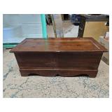 Wood Blanket Chest