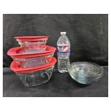 Glass Storage & Prep Bowls