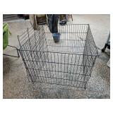 3ft x 3ft Metal Dump Bin Animal Pen BLK