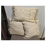 3 Accent Pillows Used