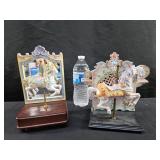 Vtg Carousel Decor