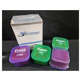 2 Sets Of Portion Control Containers