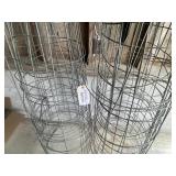 2 Bunches of Tomato Cages, Flower Garden Border