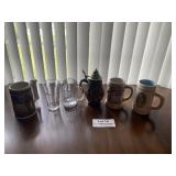 Beer Steins, Budweiser Mugs