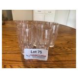 Set of 5 Mikasa "Park Lane" Highball Glasses