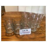 (5) Anchor Hocking 16oz Beverage Glasses