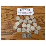 Lot of 20 Peace Susan B Anthony Dollars