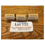 3 Rolls Half Dollars: 1971, 1972, 1974