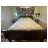 Full Sleigh Bed (Mattress Not Included)