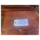 Gun Cleaning Kit, Wooden Box