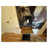 Table, Lamp, Magazine Rack