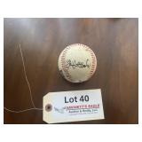 Signed Baseball ï¿½ Glenn Hubbard