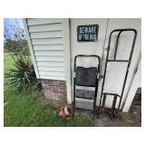 Folding Step Stool & Hand Truck