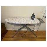 Ironing Board with Rack & Iron Rest