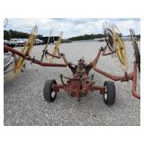 M&W 8 wheel hay rake