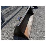 7ft Tractor Bucket, Skid Steer Mount