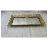 Mirrored dresser dish