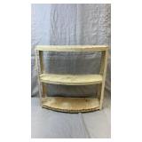 17x17 metal shelf