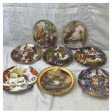 8 The Bradford exchange cat plates