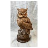 12" ceramic  owl