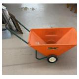Plastic yard cart