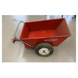 load hog  Pull behind dump cart