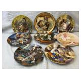 8 The Bradford exchange cat plates