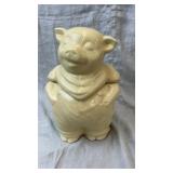 13" pig cookie jar as seen