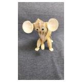 7" Elephant shell art
