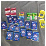 Sealed sports cards lot