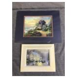 2 Thomas Kinkade prints