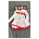 Cardinals lot, little cardinals cheerleader