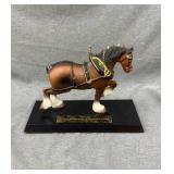 Famous Budweiser Clydesdale horse