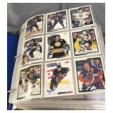 Binder some hockey mostly football cards