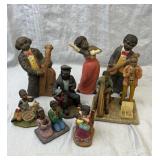 Black Americana statues
